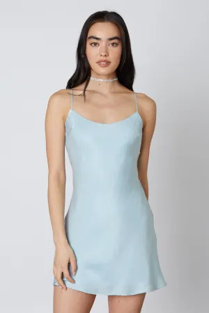 Bias Mini Dress