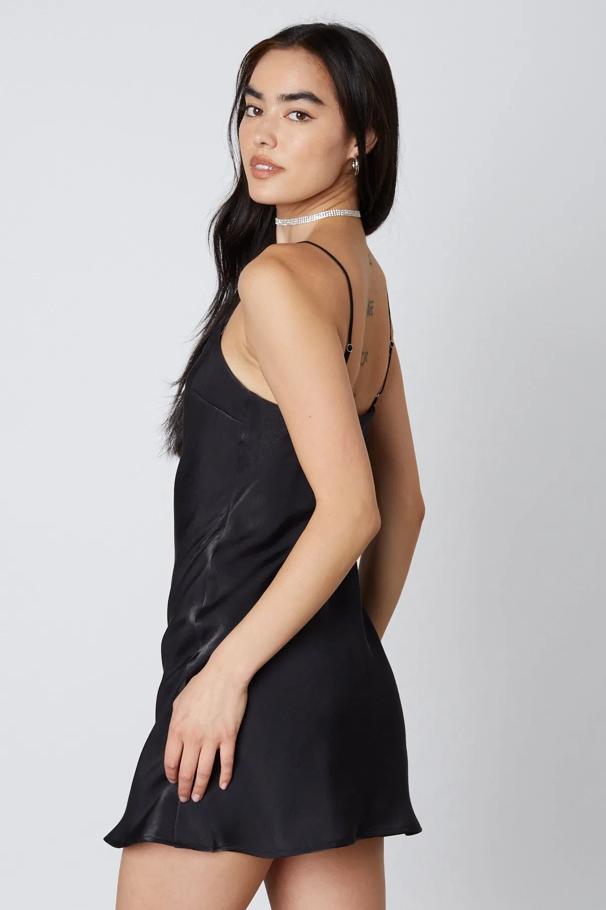Bias Mini Dress