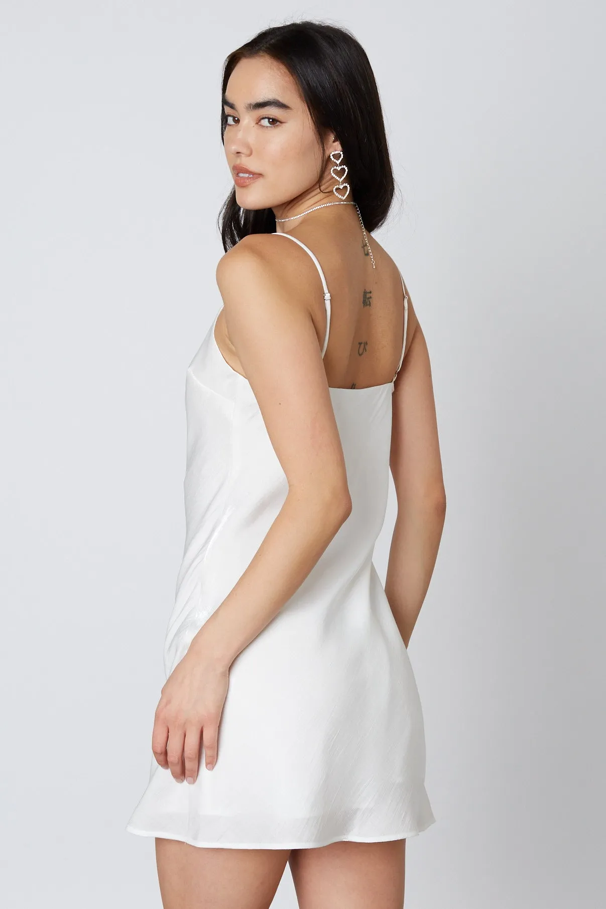 Bias Mini Dress