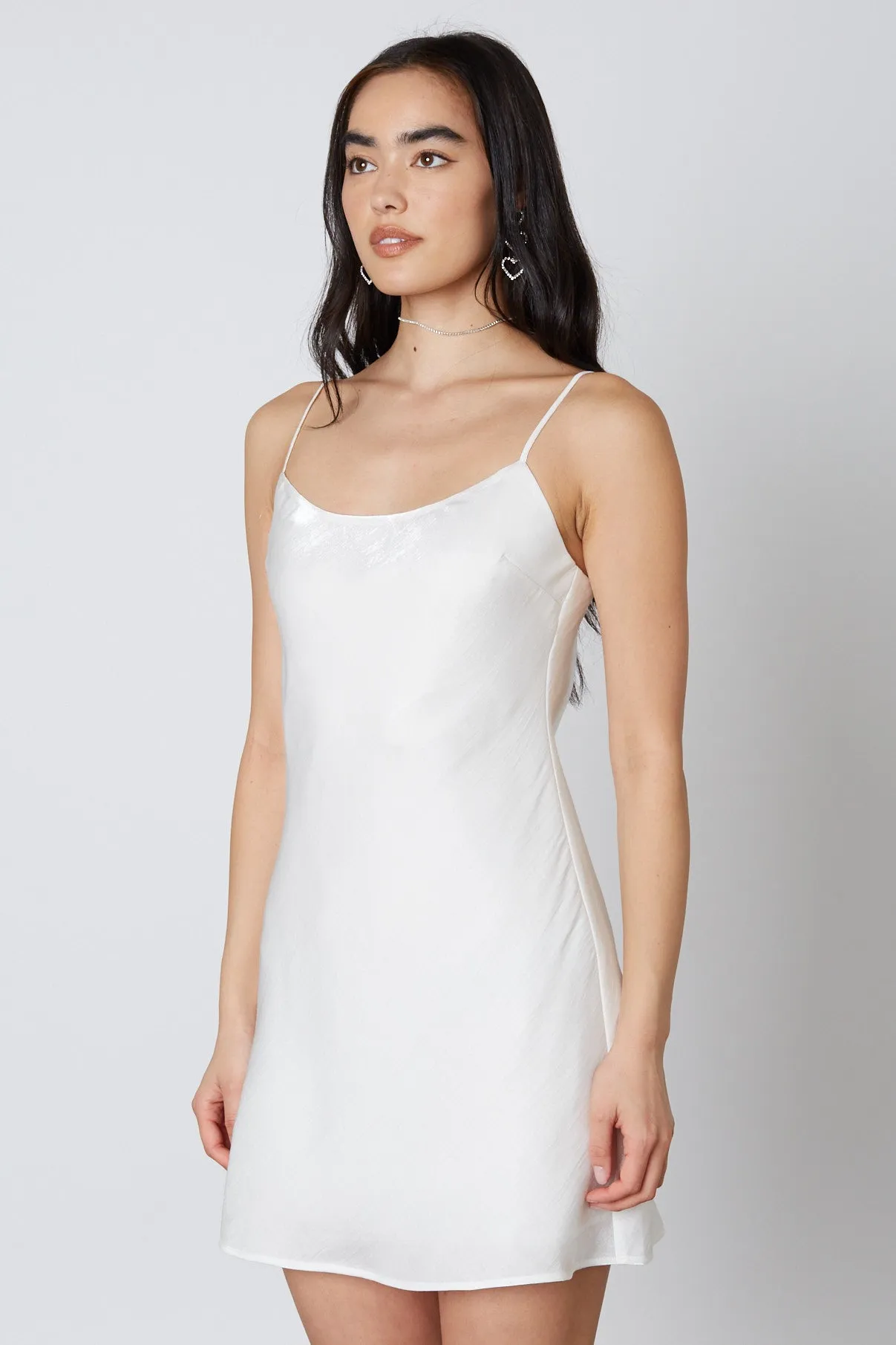 Bias Mini Dress