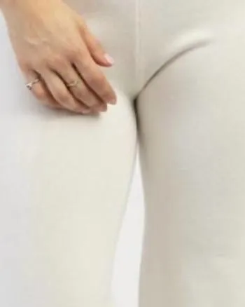 Bunny Slope Flare Pant Set In Ivory | Ivory