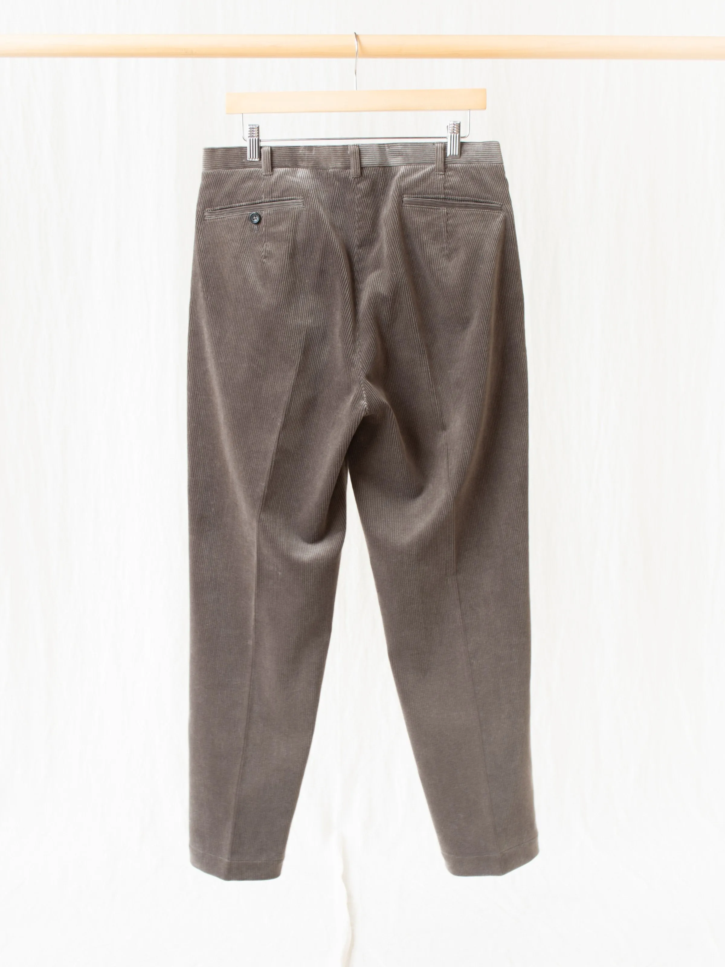 Corduroy Trousers - Gray