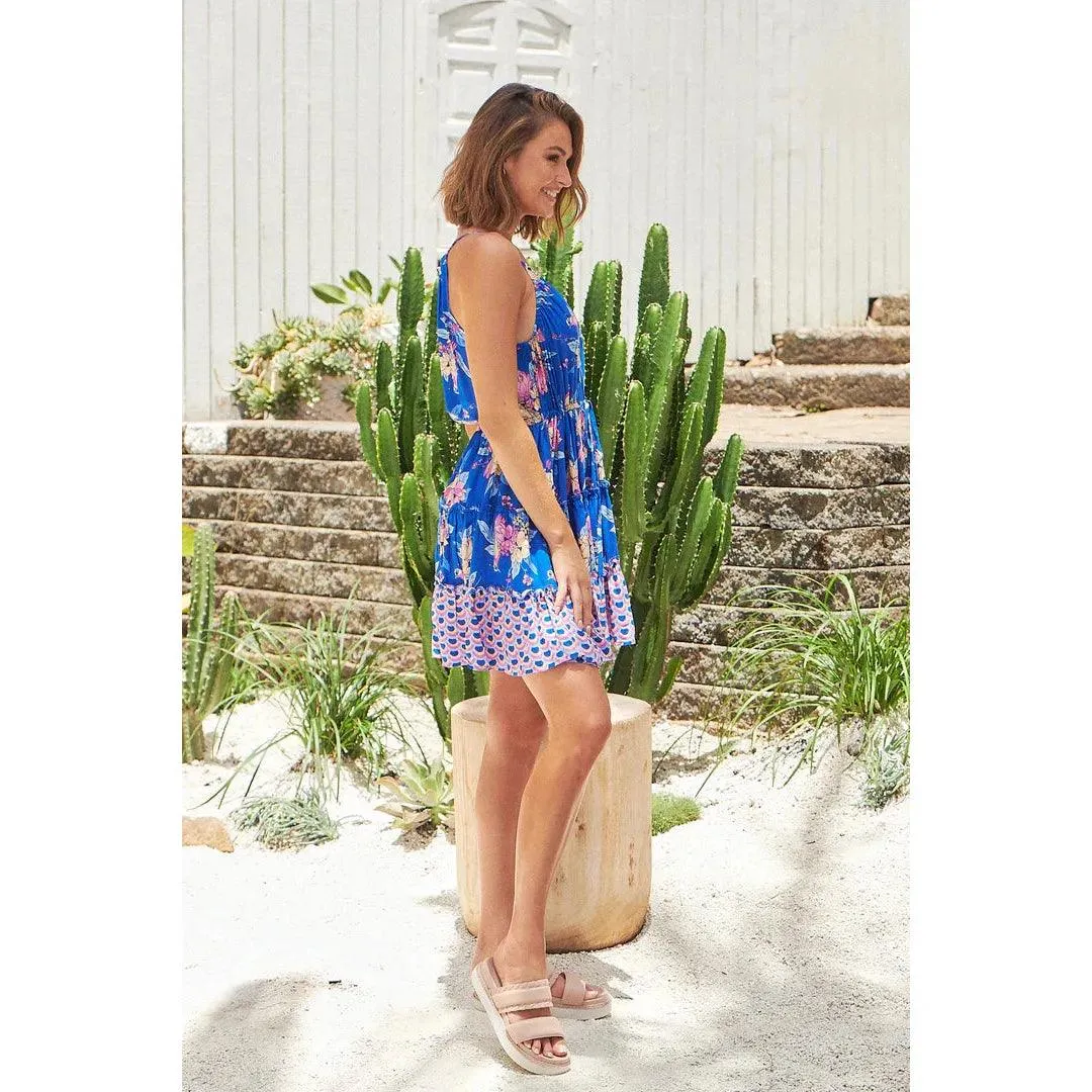 JAASE Seashore Print Reef Mini Dress