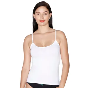 JSC-831 Spaghetti Camisole-White