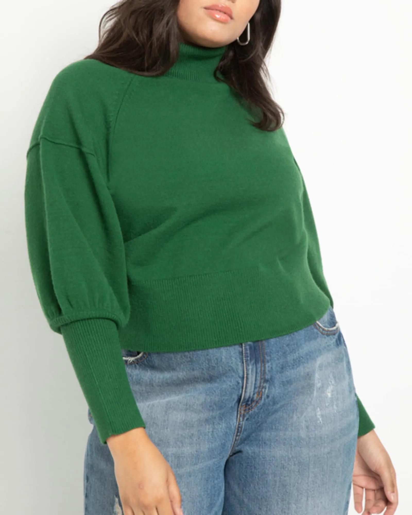 Lennon Puff Sleeve Sweater | Eden