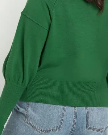 Lennon Puff Sleeve Sweater | Eden