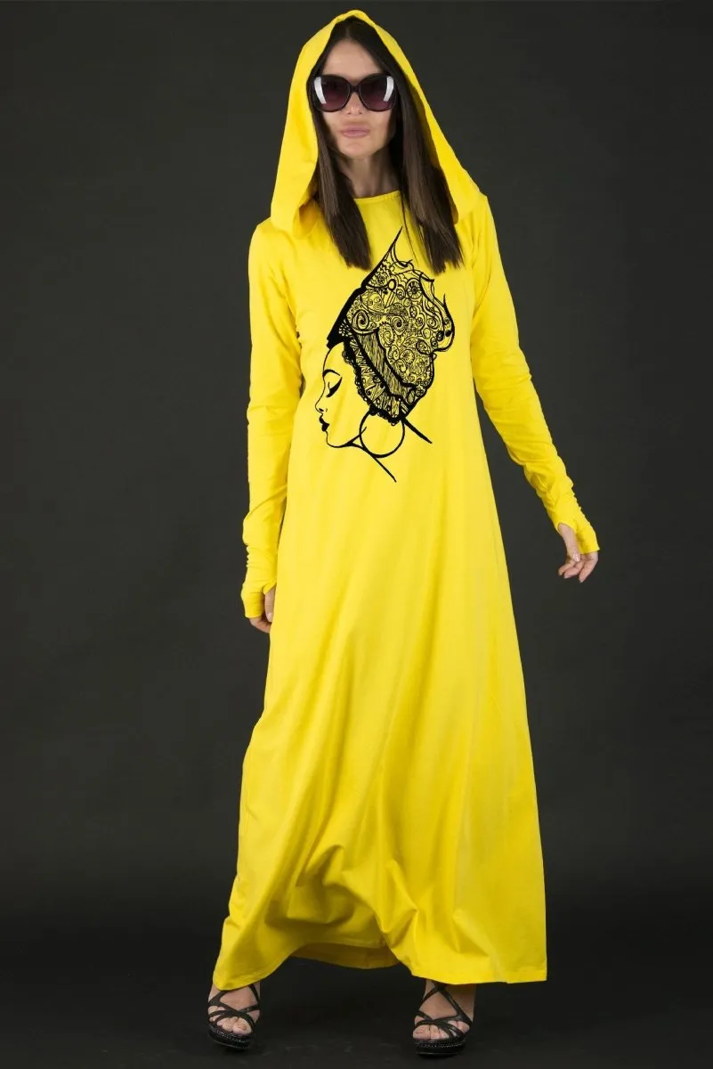Long Hooded Dress REMY