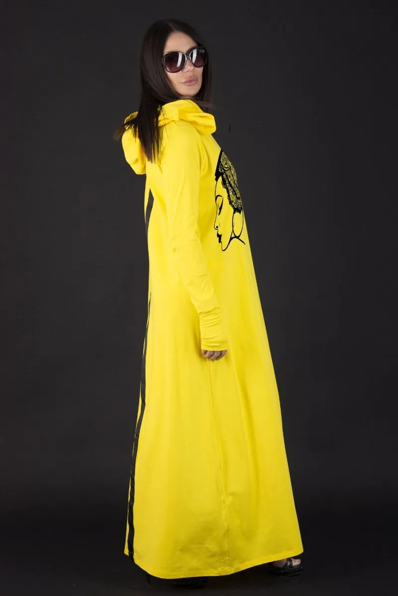 Long Hooded Dress REMY