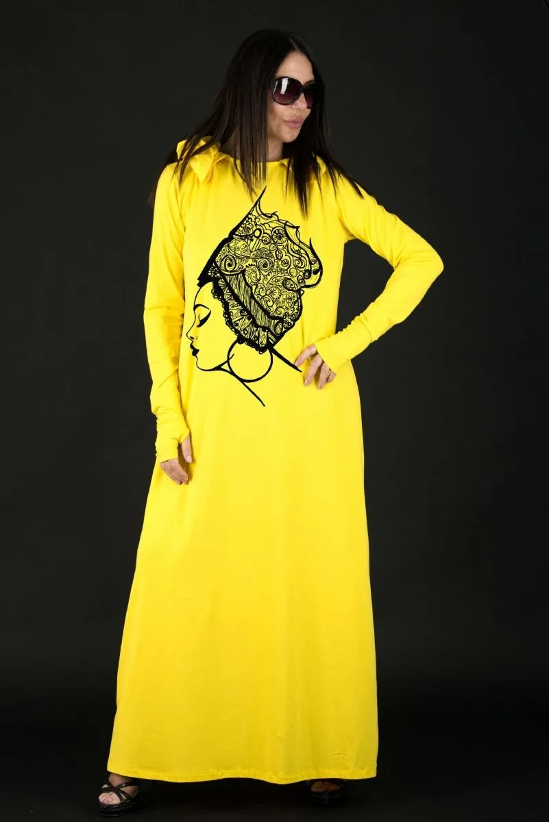 Long Hooded Dress REMY