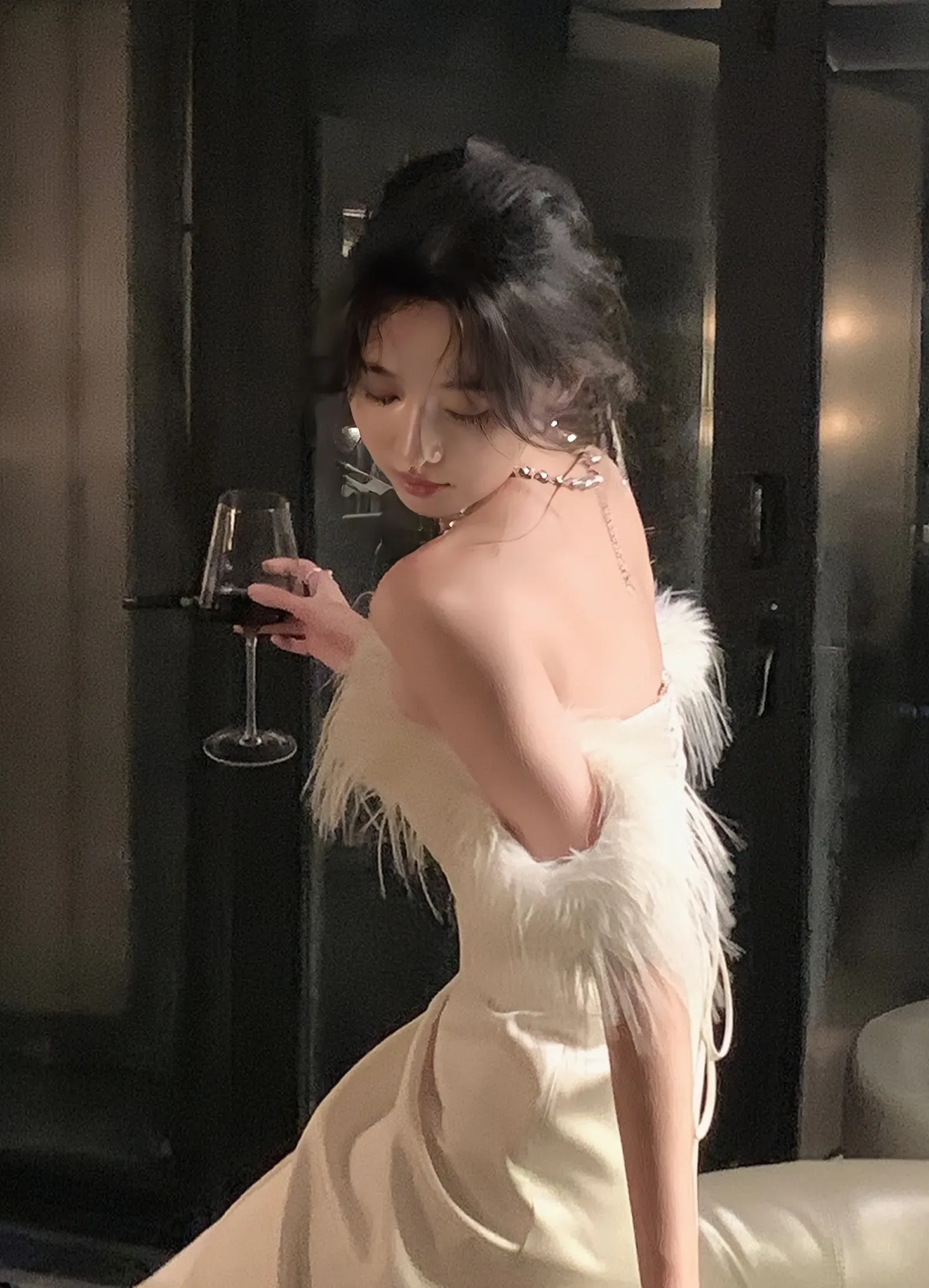 Luxury Formal Evening Dress For Women Bandage Dresses New Fashion Elegant Dress        S5416