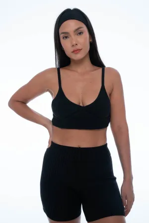 Pacific Knit Top Black