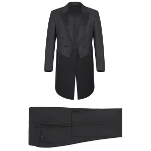 RENOIR Classic Fit Tuxedo Peak Lapel Full Dress Suit 201-1FD