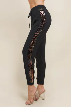 Sequin Detail Jogger