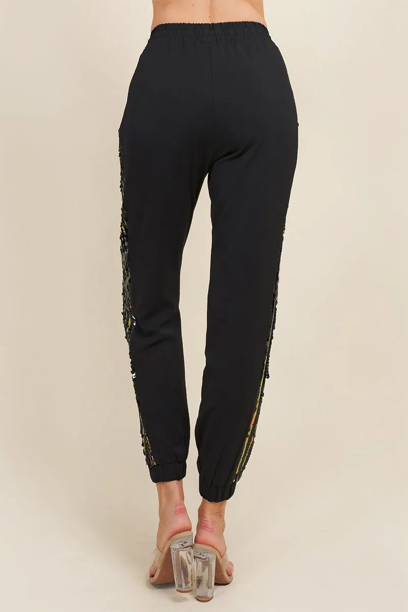 Sequin Detail Jogger
