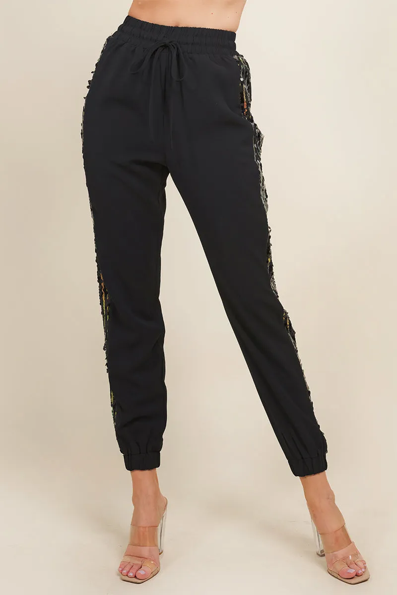 Sequin Detail Jogger
