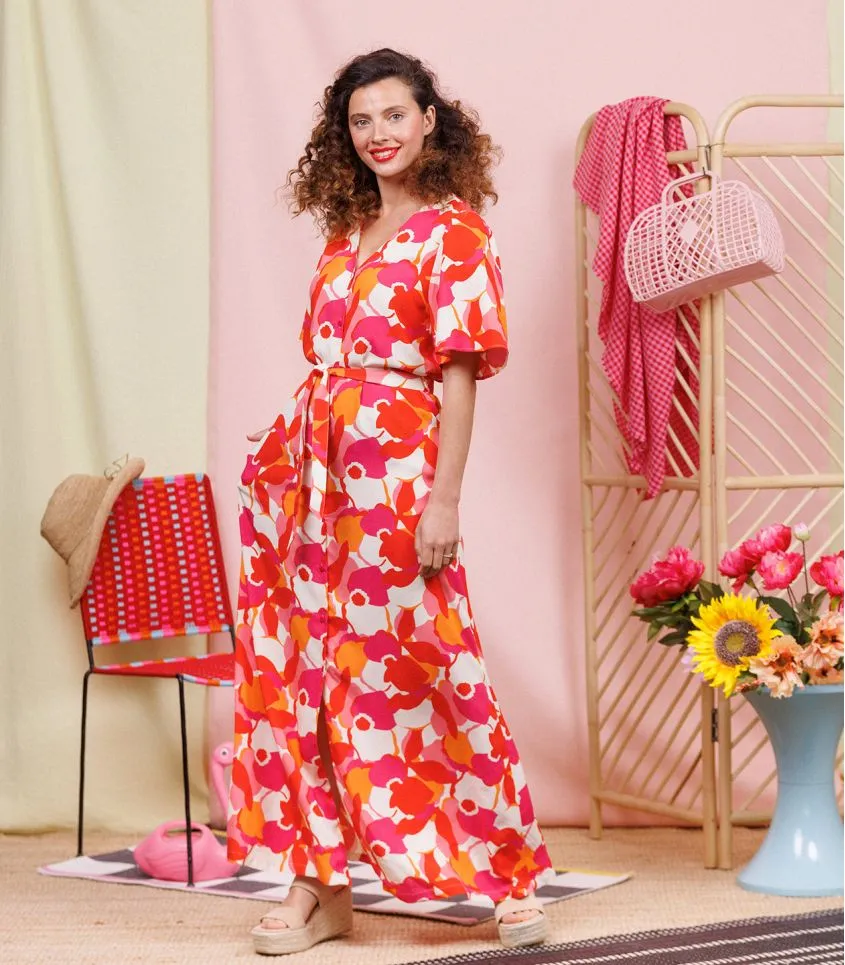 Sewing Kit - Cousette Huguette Dress and Blouse in Cleo Spring Green