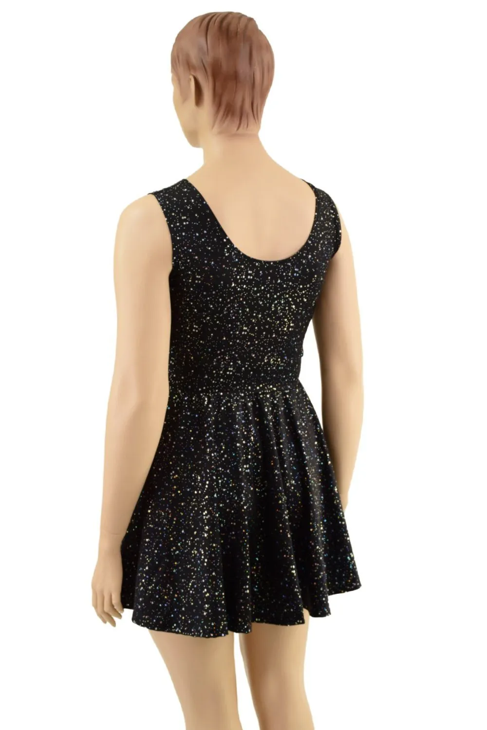 Star Noir Tank Style Skater Dress