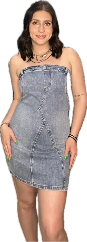 Steve Madden Adara Dress Denim is