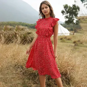 Stylemein - Knee Length A Line Dress