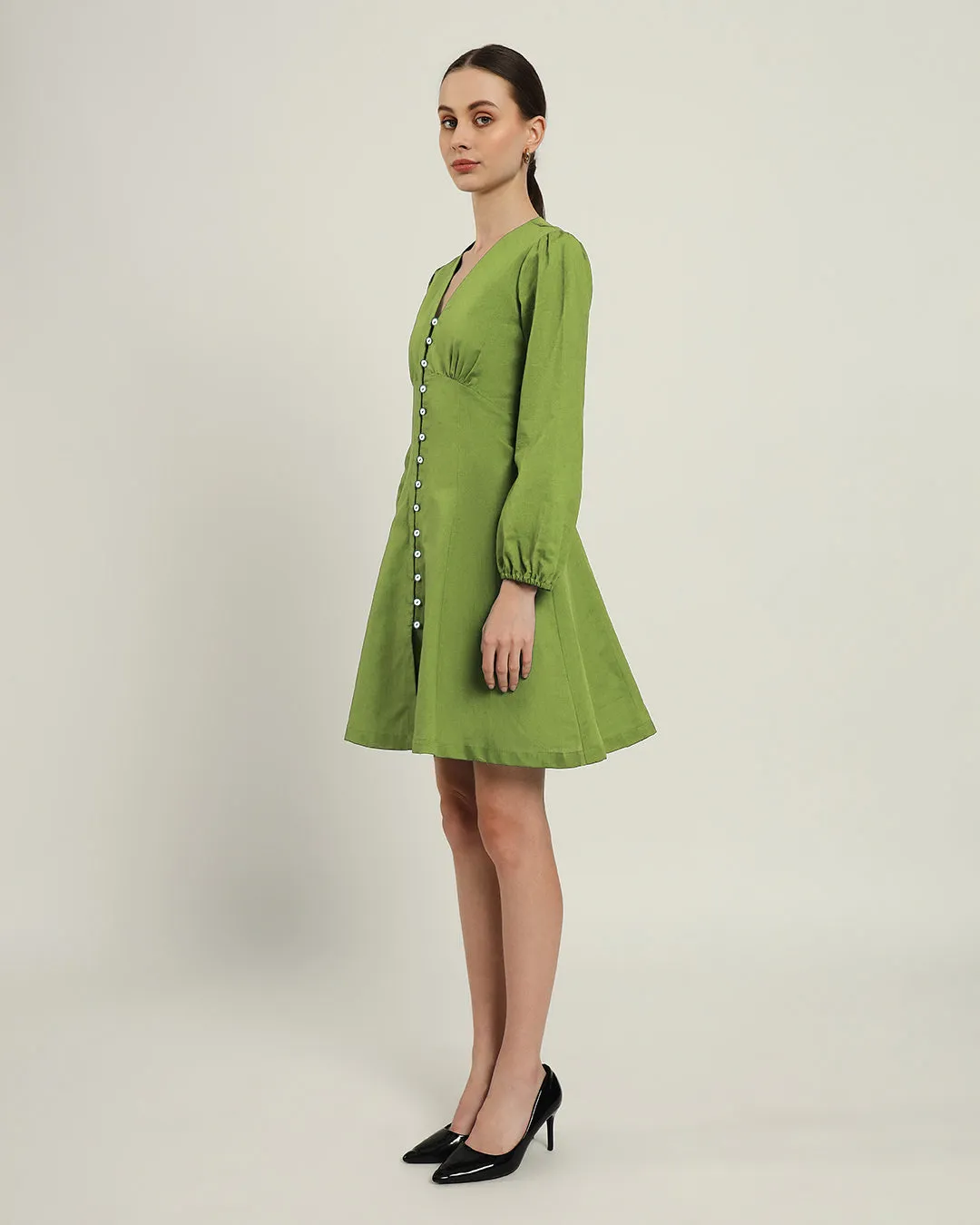 The Dafni Fern Cotton Dress