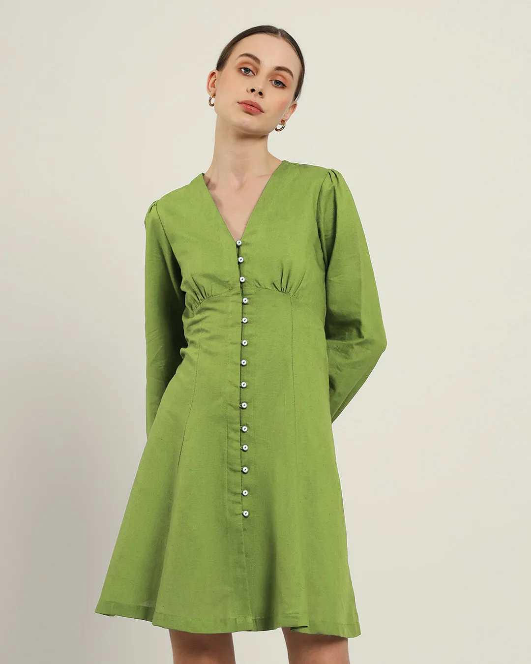 The Dafni Fern Cotton Dress