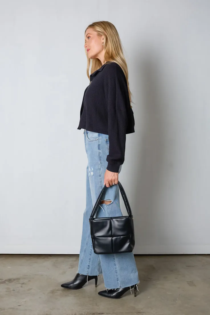 Willa Waffle Knit Top